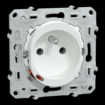  Wiser 2P+T Connecte 16A Blanc 