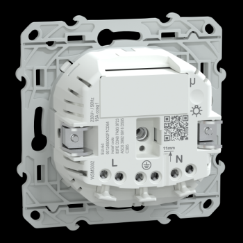  Wiser 2P+T Connecte 16A Blanc 