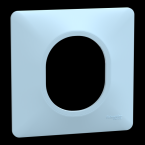  Plaque 1 poste Bleu A 