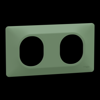  Plaque 2 post Hor 71 mm Vert F 