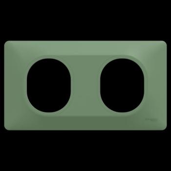  Plaque 2 post Hor 71 mm Vert F 