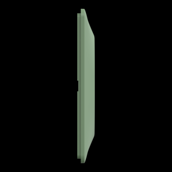 Plaque 2 post Hor 71 mm Vert F 