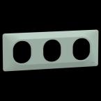  Plaque 3 post Hor 71 mm Sauge 