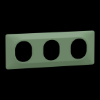  Plaque 3 post Hor 71 mm Vert F 
