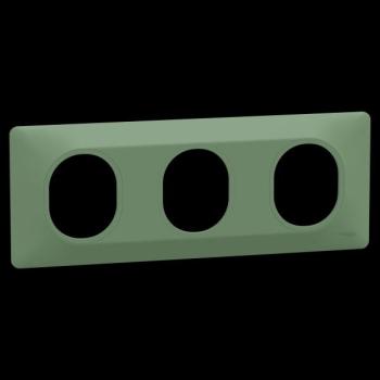  Plaque 3 post Hor 71 mm Vert F 