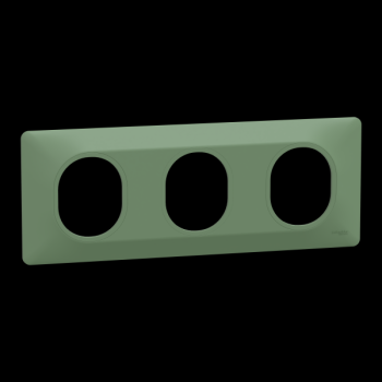 Plaque 3 post Hor 71 mm Vert F 