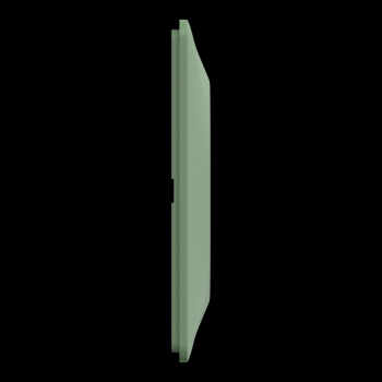  Plaque 3 post Hor 71 mm Vert F 