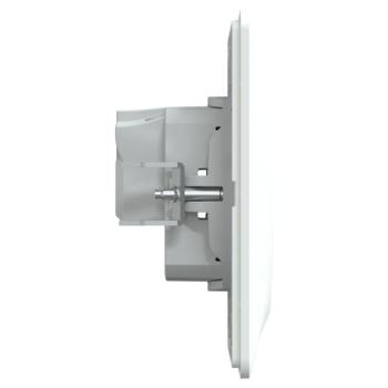  Prise R�no 2P Blanc griffe plq 