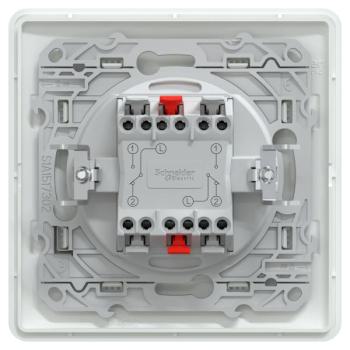  Double VV Blanc griffes plaque 