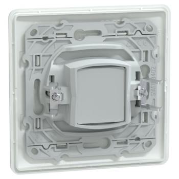  Prise TV Blanc griffes plaque 