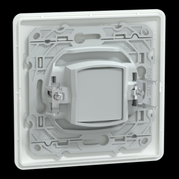  Prise TV Blanc griffes plaque 