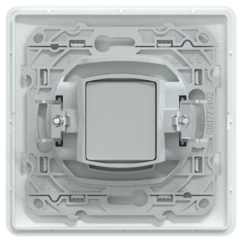  Prise TV Blanc griffes plaque 