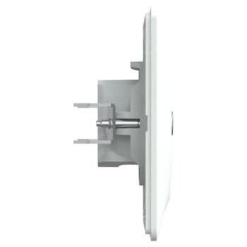  Prise TV Blanc griffes plaque 