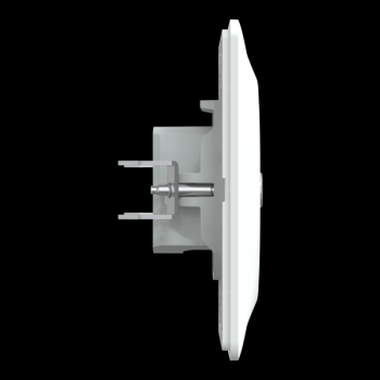  Prise TV Blanc griffes plaque 