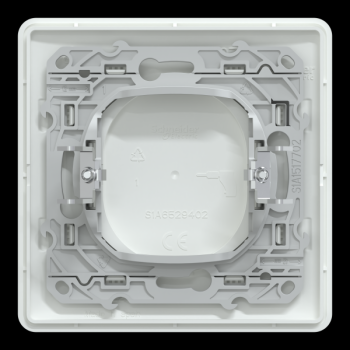  Obturateur Blanc griffes 