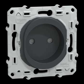  Prise Rno 2P 16A Anthracite 