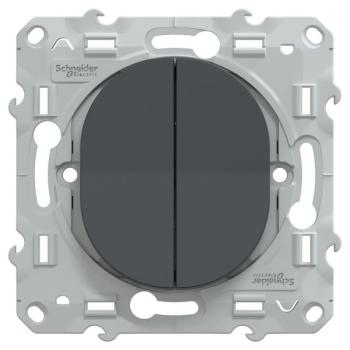  Combi VV + Poussoir Anthracite 