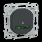  Chargeur USB-C 65W Anthracite 