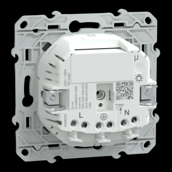  Wiser 2P+T Connecte 16A Anth 