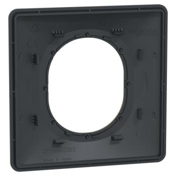  Plaque 1 poste Anthraci Laiton 