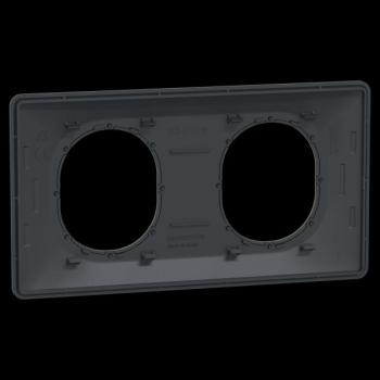  Plaque 2 post Hor 71 mm Ant Lt 