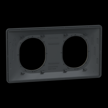  Plaque 2 post Hor 71 mm Ant Lt 