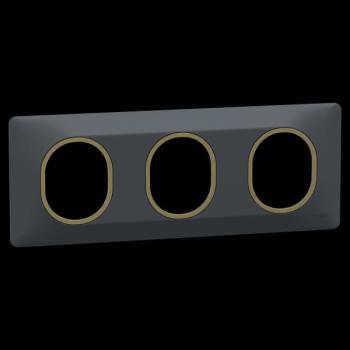  Plaque 3 post Hor 71 mm Ant Lt 