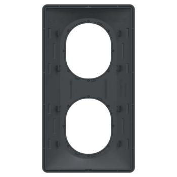  Plaque 2 post Vert 71mm Ant Lt 