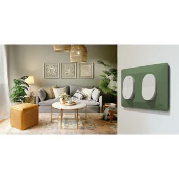  Plaque 2 post Vert 71mm Ant Lt 