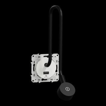  Liseuse avec USB blanc 