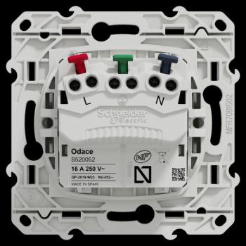  Prise 2P+T affleurante blanc 