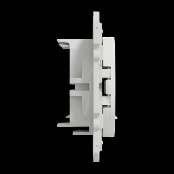  ODACE DBL RJ45 SS CON BLC 