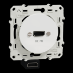  ODACE HDMI TYPE A BLANC 