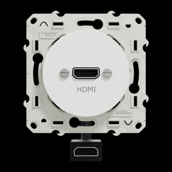  ODACE HDMI TYPE A BLANC 
