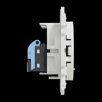  ODACE DBL RJ45 CAT6 UTP BLC 