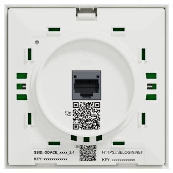  Odace Pt acces WiFi 5 RJ45 blc 