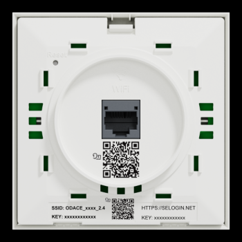  Odace Pt acces WiFi 5 RJ45 blc 