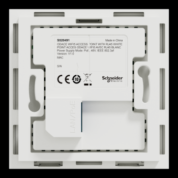  Odace Pt acces WiFi 5 RJ45 blc 