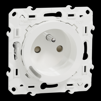  Wiser 2P+T Connecte 16A Blanc 