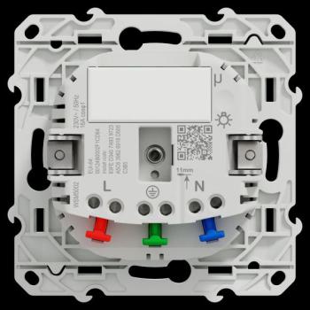  Wiser 2P+T Connect�e 16A Blanc 