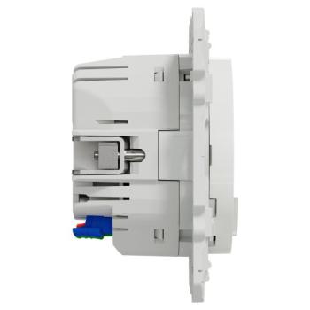  Wiser 2P+T Connect�e 16A Blanc 