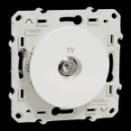  ODACE PRISE TV BLANC GRIF 