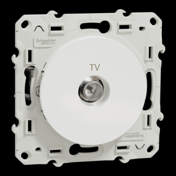  ODACE PRISE TV BLANC GRIF 