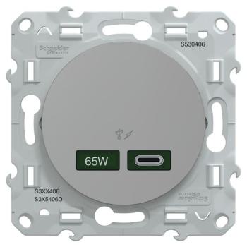  Chargeur USB C 65W Aluminium 