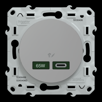  Chargeur USB C 65W Aluminium 
