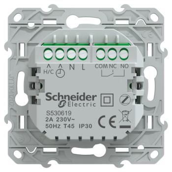  Thermostat connect� fil 2A Alu 