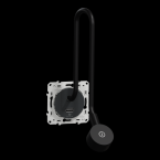  Liseuse avec USB anthracite 