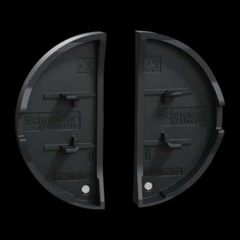  2 demi enjoliveur anthracite 