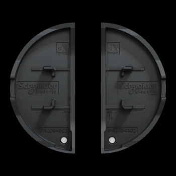  2 demi enjoliveur anthracite 