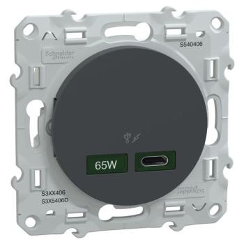  Chargeur USB C 65W Anthracite 